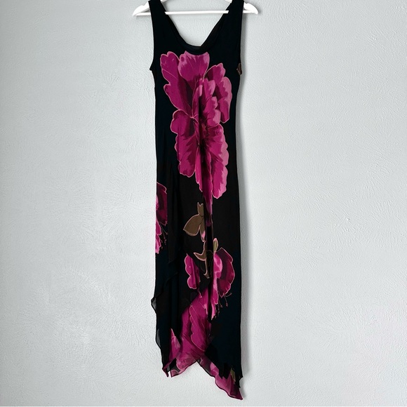 Gorgeous Vintage Floral Beaded Dress - Picture 8 of 9